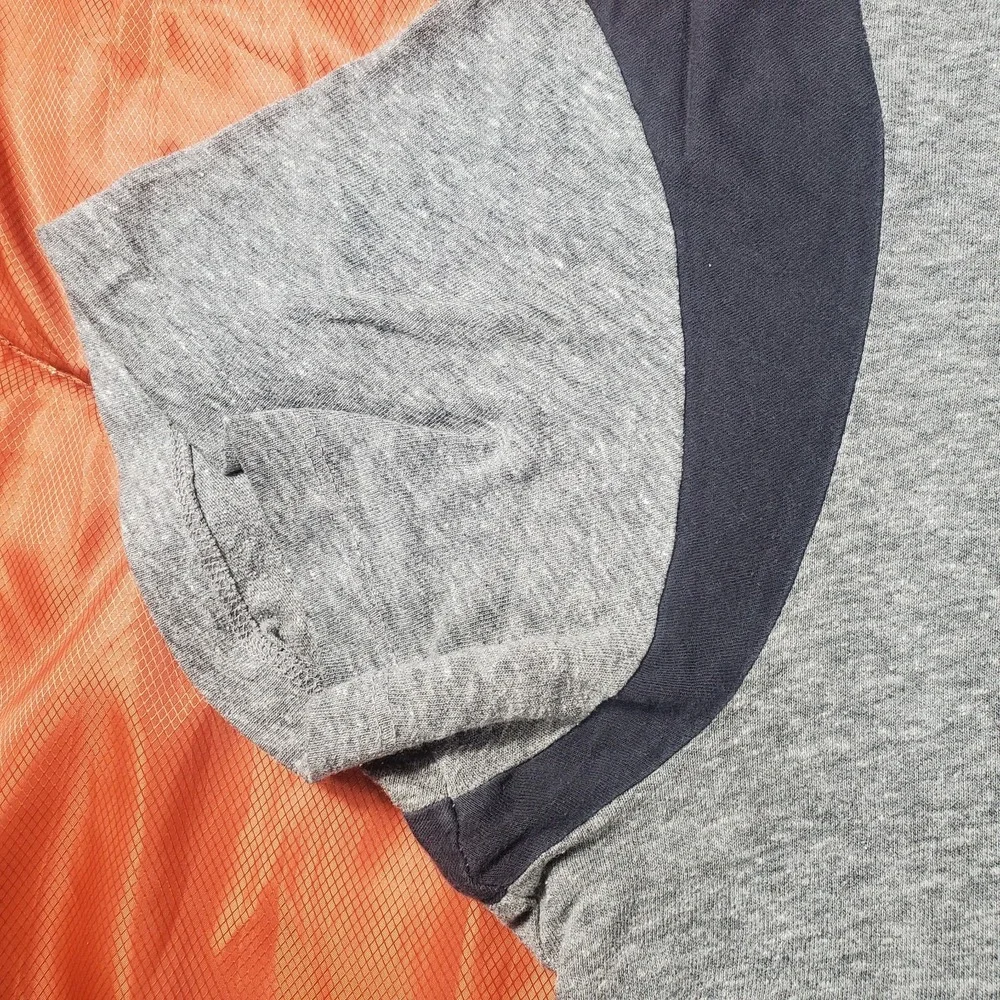 TRUE RELIGION MENS VINTAGE T-SHIRT JERSEY SHORT SLEEVE CREW‎ NECK GRAY SIZE XL